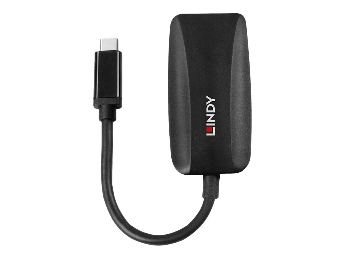 LINDY USB Typ C auf DP 1.4 Konverter Vorderansicht