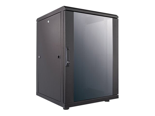 INTELLINET 48,3cm 19Zoll Netzwerkschrank Seitenansicht