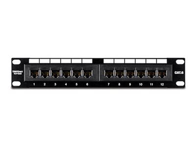 TRENDNET TC-P12C6 Patch Panel Anschlussansicht