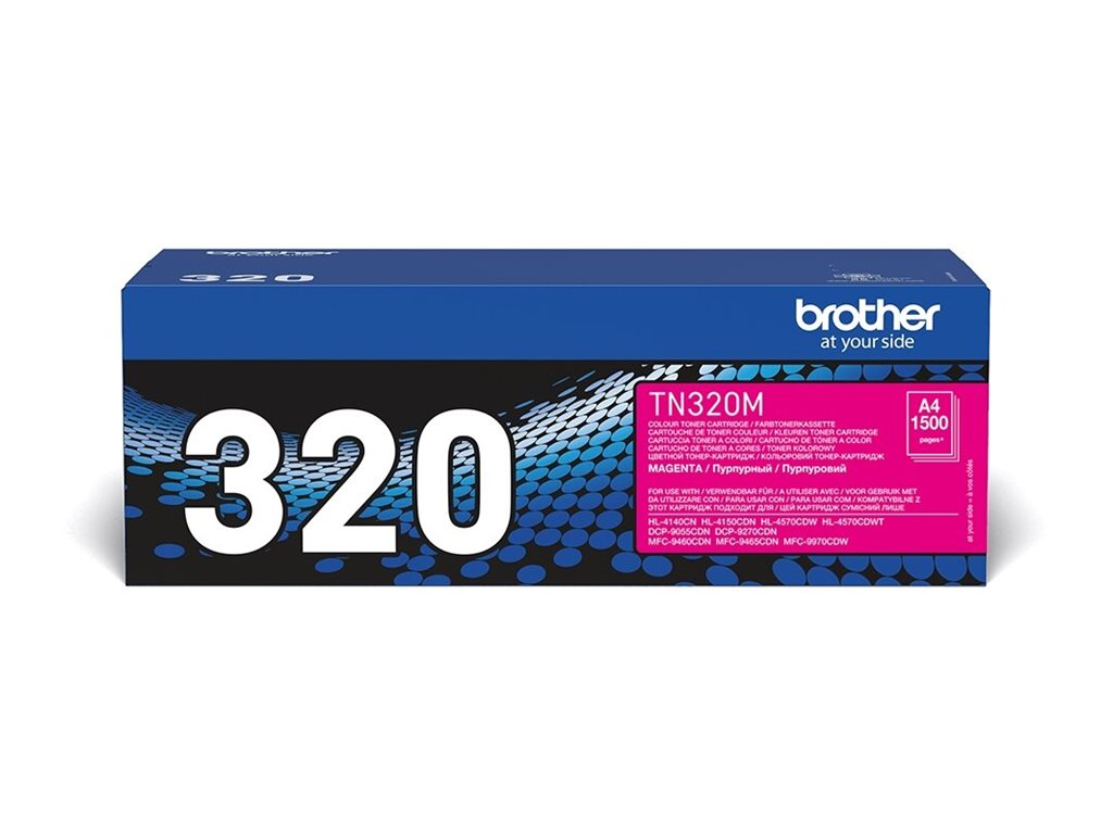 BROTHER TN-320 Toner magenta Seitenansicht