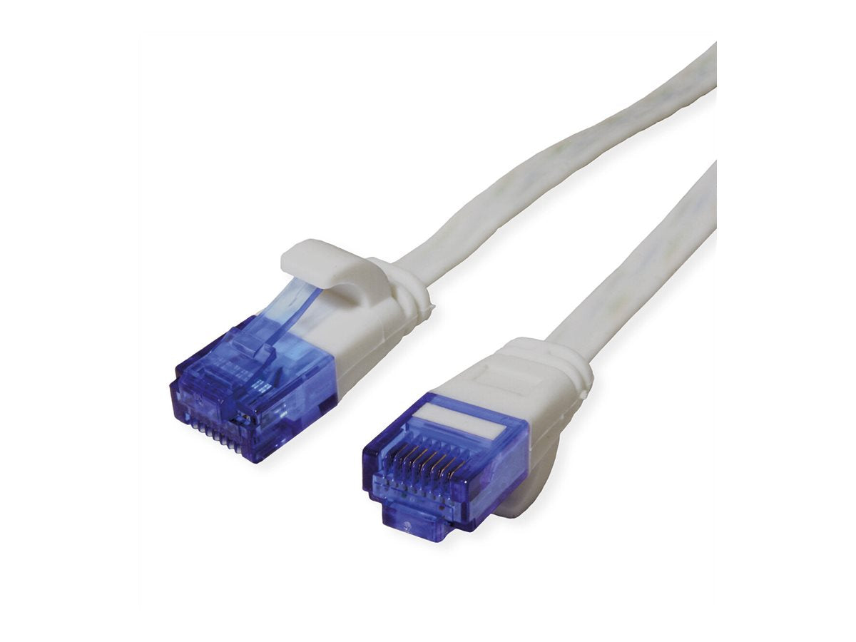 VALUE Patchkabel Kat.6A Class EA UTP extra-flach grau 2m - Verpackung
