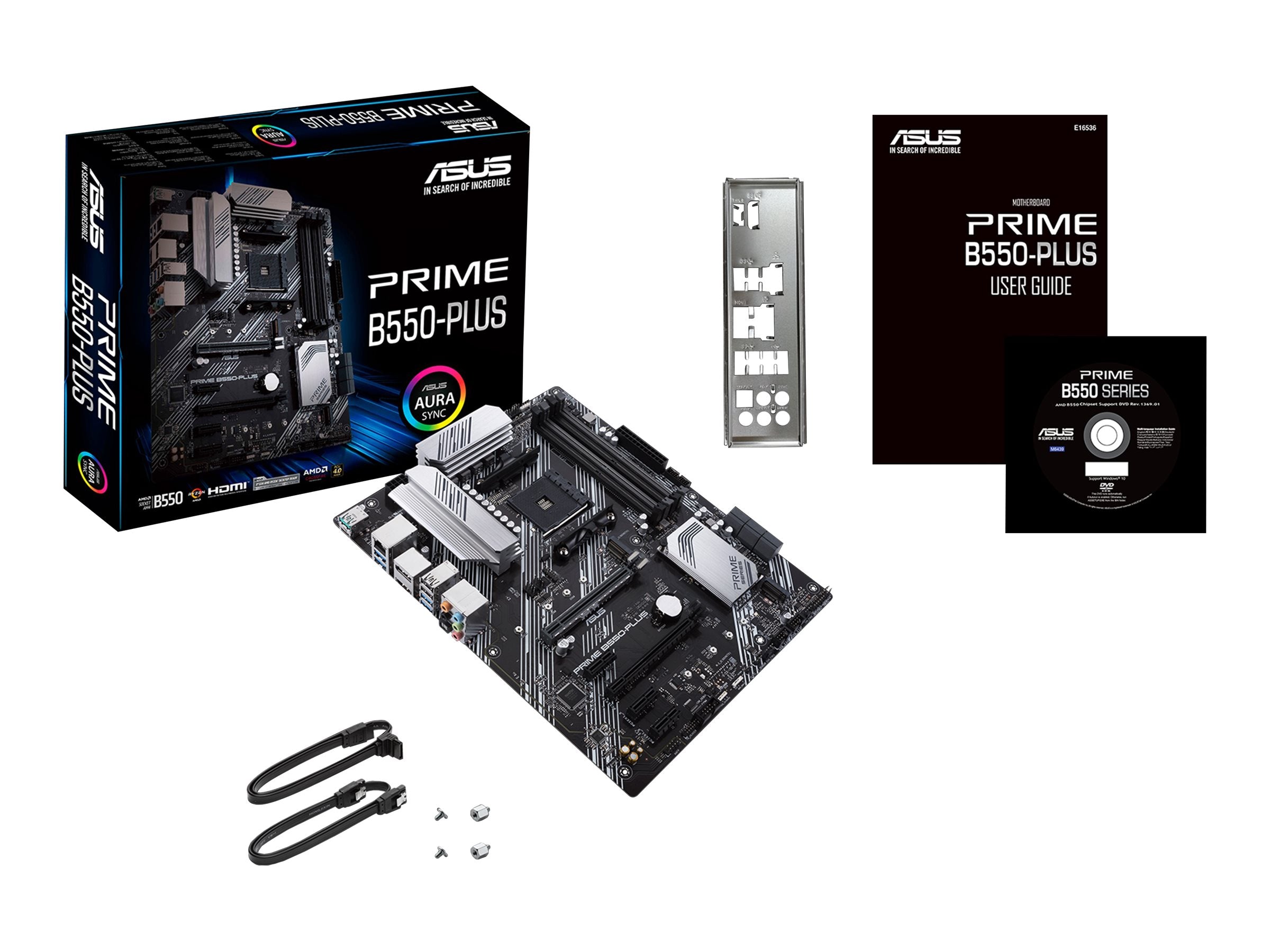ASUS PRIME B550-PLUS Motherboard Anschlussmöglichkeiten