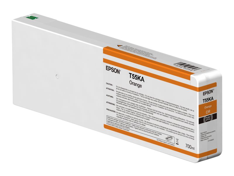 EPSON 5LB Singlepack Orange T55KA00 UltraChrome HDX/HD Verpackung