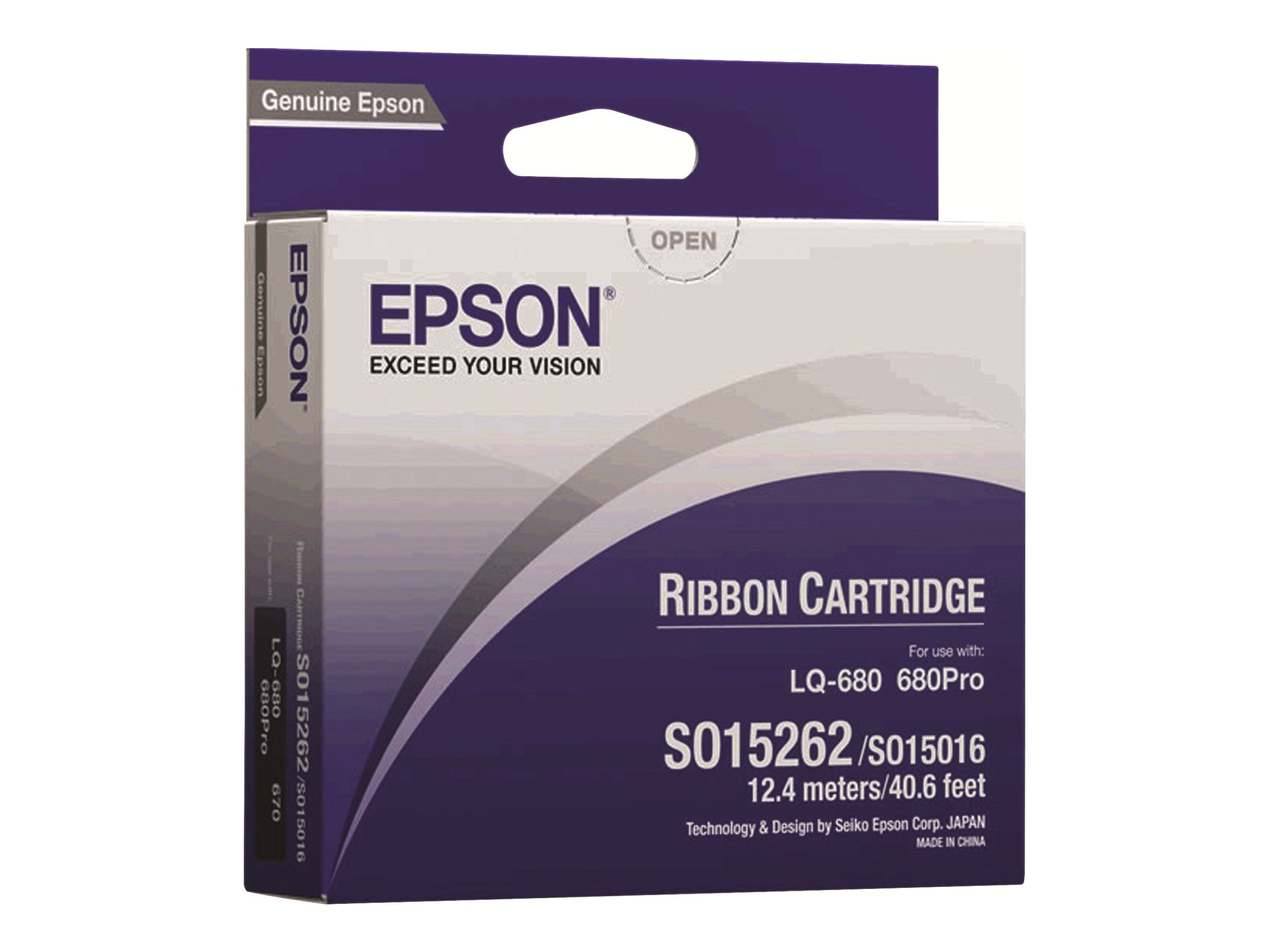 EPSON S015262 Farbband schwarz Verpackung