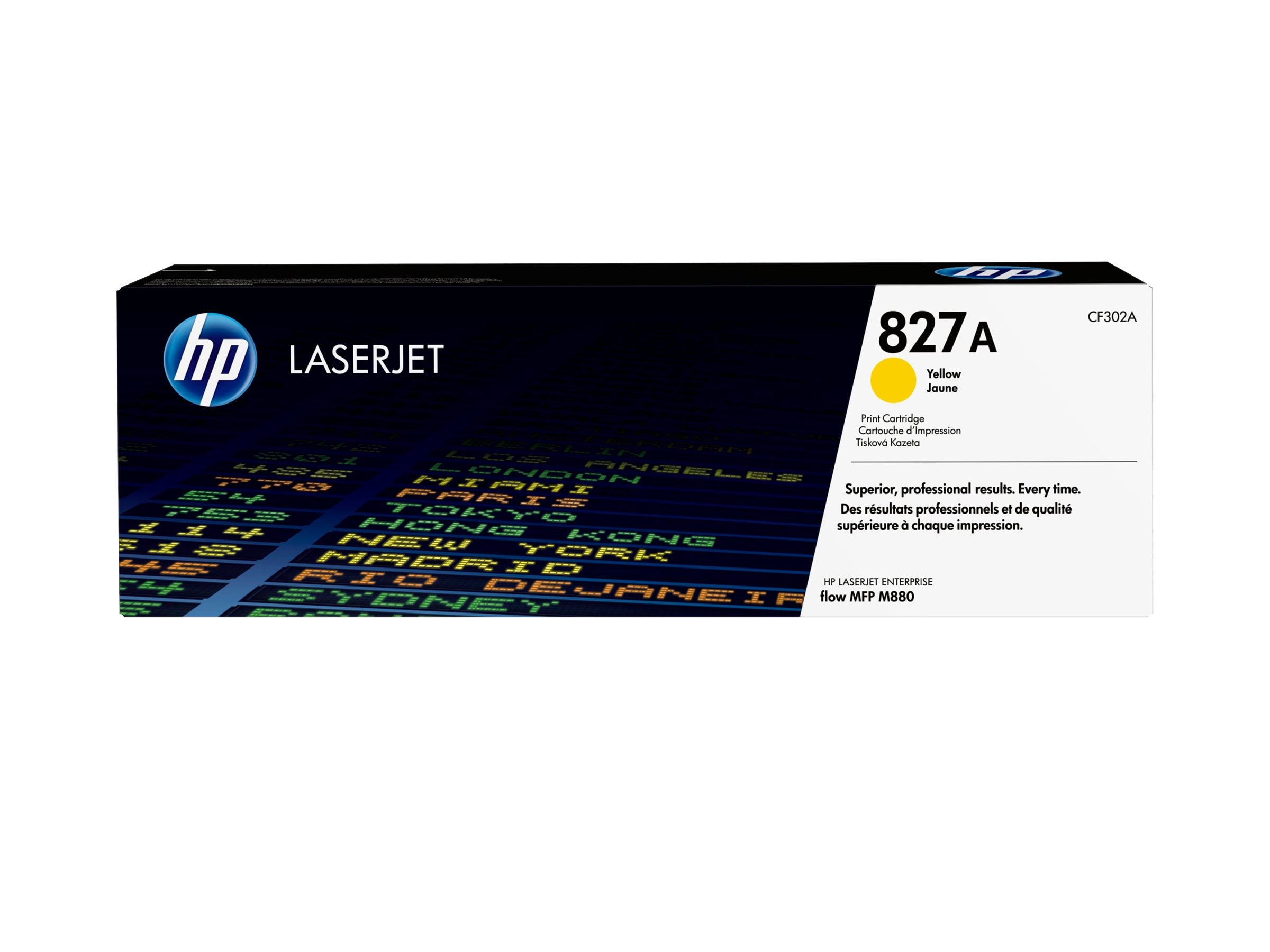 HP 827A Original Toner gelb Vorderansicht