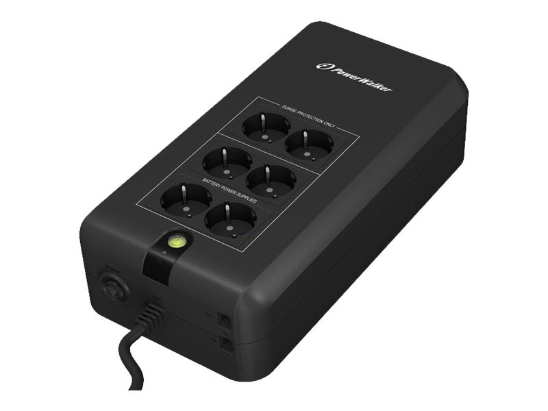POWERWALKER VFD 800 APFC 800VA / 420W Offline USV Vorderansicht