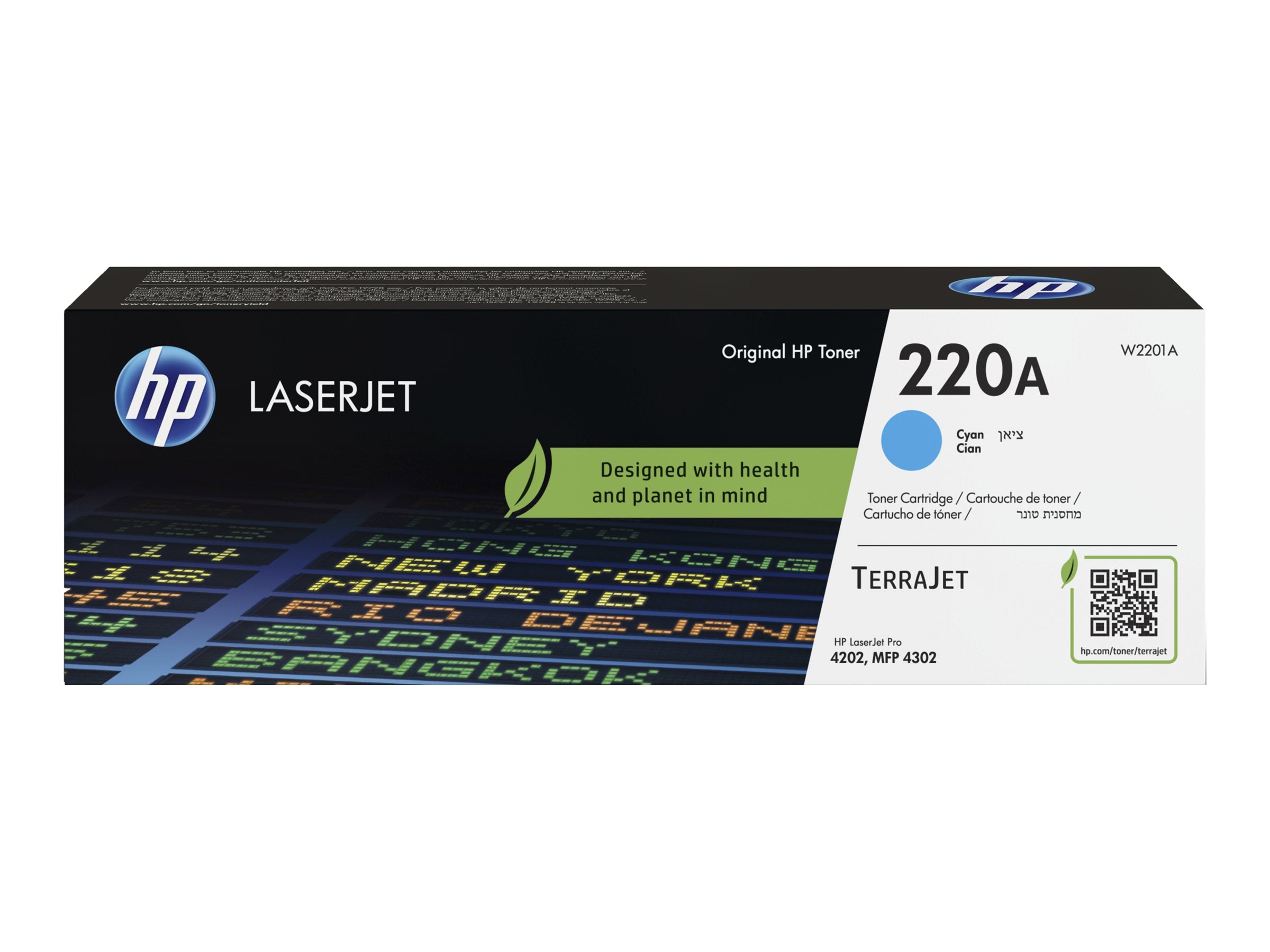 HP 220A Cyan Toner Cartridge Detailansicht