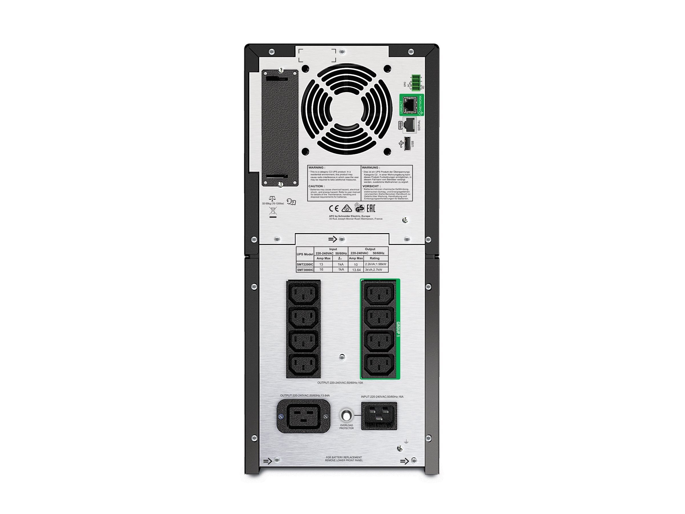 APC Smart-UPS SMT2200IC Verpackung