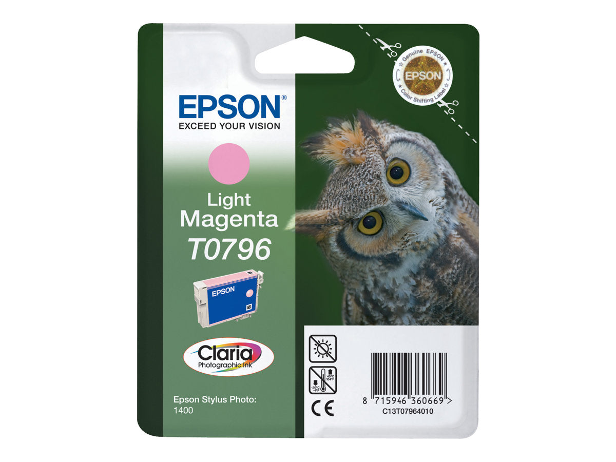 EPSON T0796 Tintenpatrone hellmagenta Verpackung