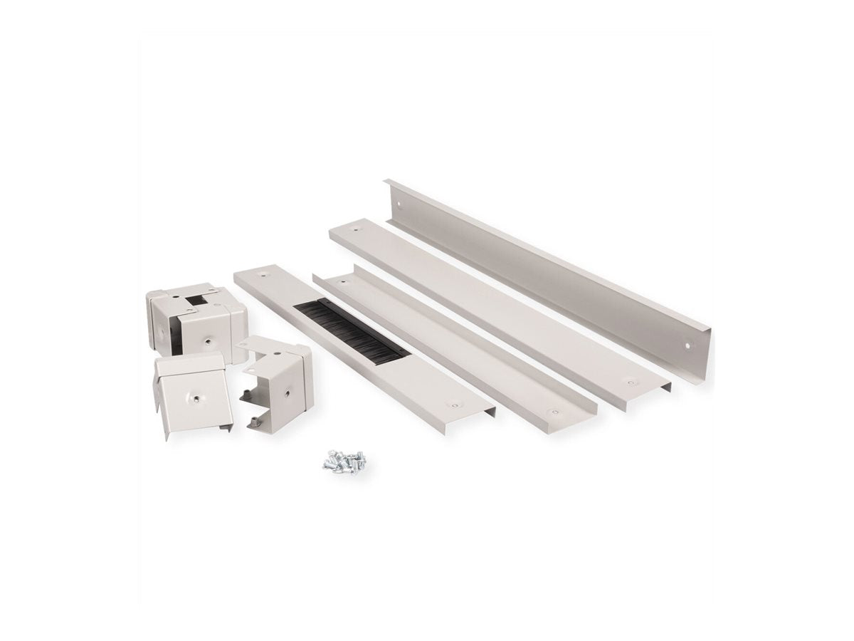 ROLINE Sockel für Netzwerkschrank 800x1000 BxT grau - Verpackung