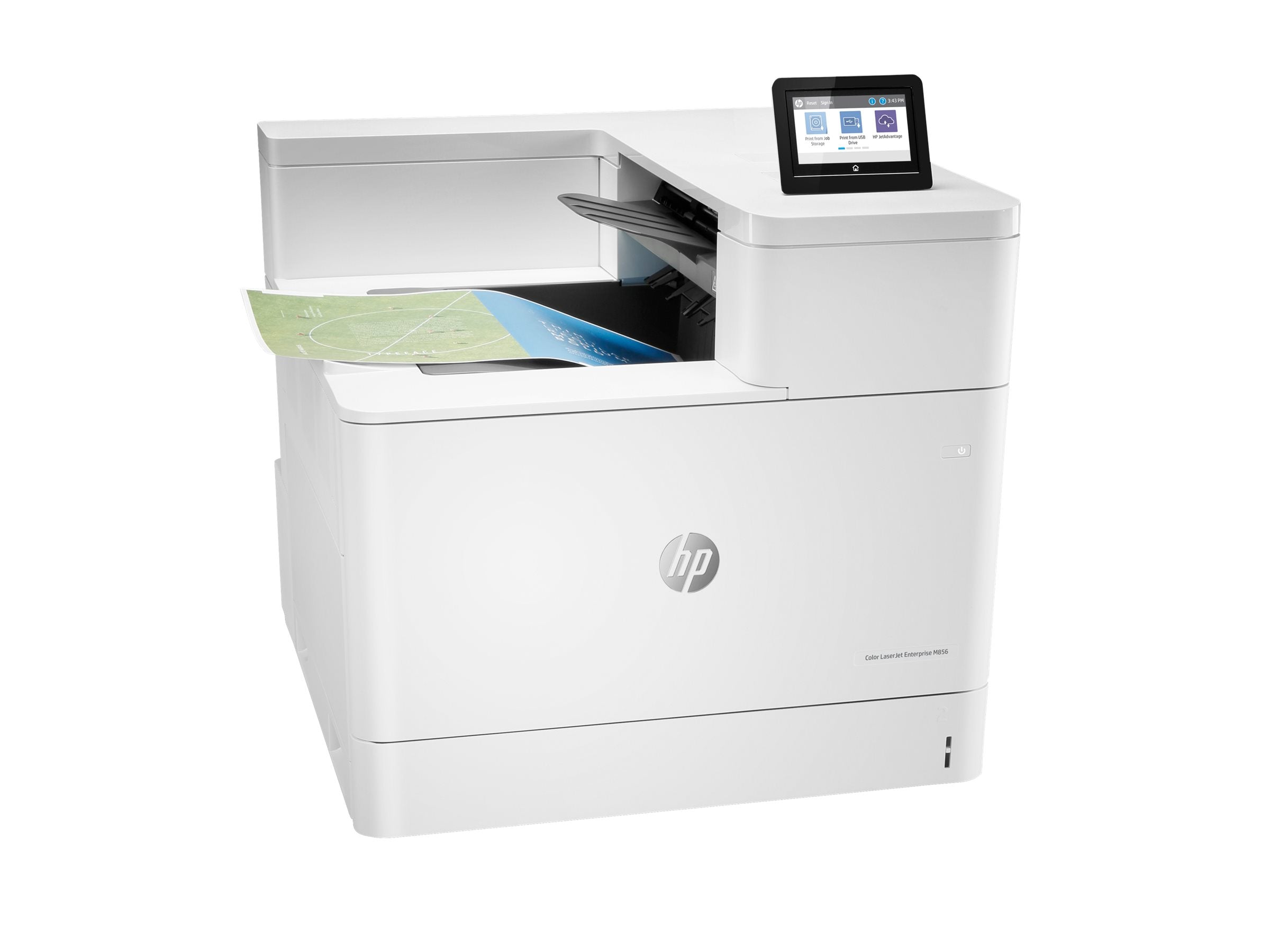 HP Color LaserJet Enterprise M856dn Printer - Detailansicht