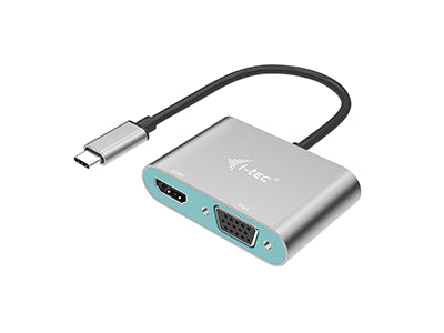 I-TEC USB-C auf HDMI und VGA Metal Adapter Verpackung