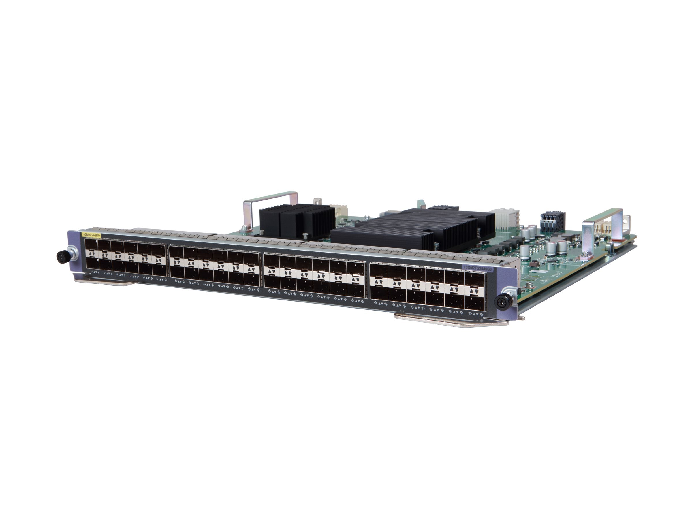 ARUBA HPE FlexNetwork 7500X SG Module 48 port 10G SFP+ Vorderansicht