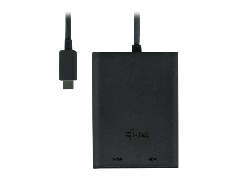 I-TEC USB C auf Dual HDMI Port VideoAdapter Anschlussansicht