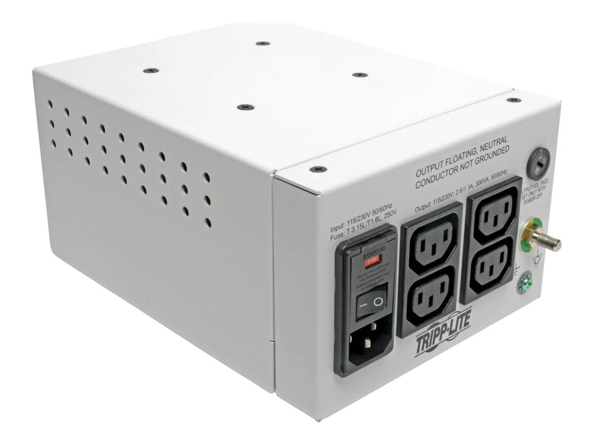 EATON TRIPPLITE Isolator Series Dual-Voltage 115/230V 300W Vorderansicht