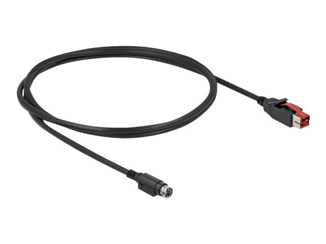 DELOCK PoweredUSB Kabel Stecker 24V zumini-DIN 3 Pin Stecker 2m - Verpackung