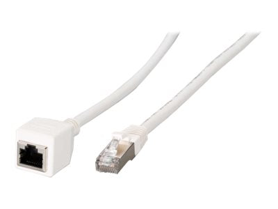 EFB RJ45 Patchkabelverlängerung Cat.6A S/FTP AWG26 weiss 3m