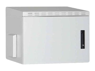 DIGITUS 24HE Wandgehäuse Outdoor IP55 1245x600x600 mm Vorderansicht
