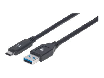 MANHATTAN USB 3.1 Typ C Gen1-Kabel 3m Anschlussansicht
