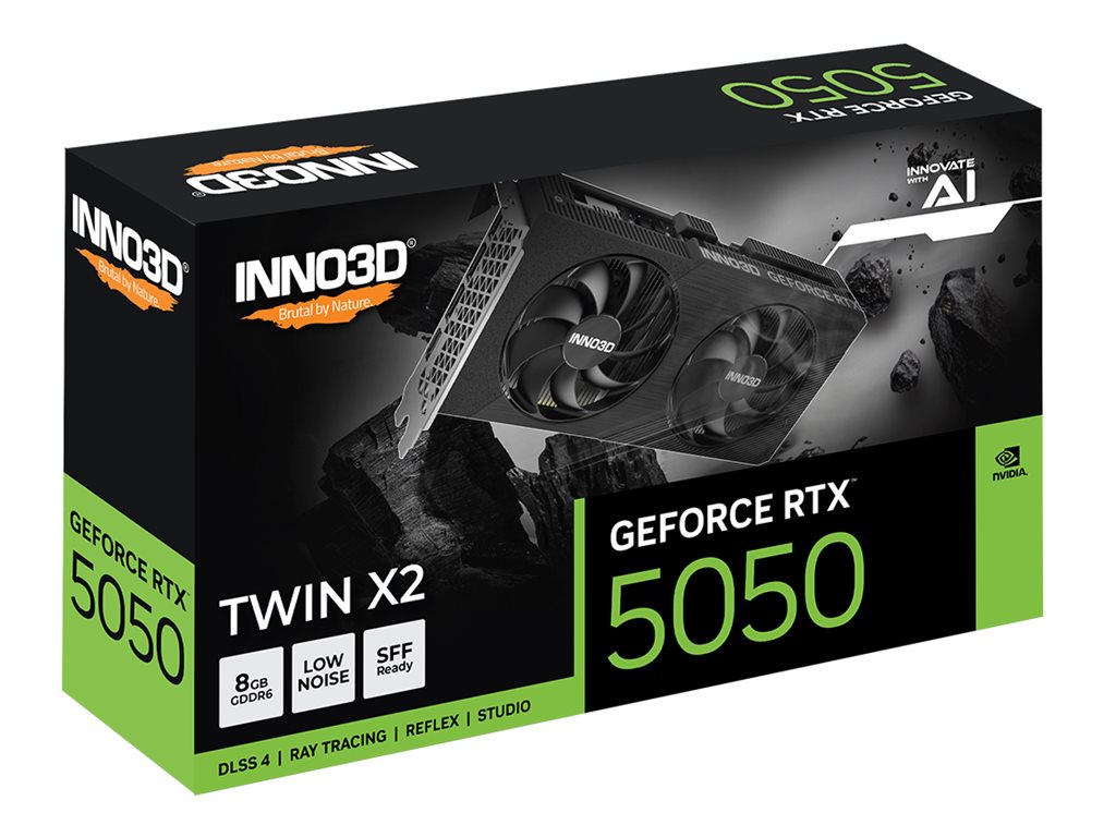 INNO3D GEFORCE RTX 5050 8GB TWIN X2 GDDR6 Verpackung