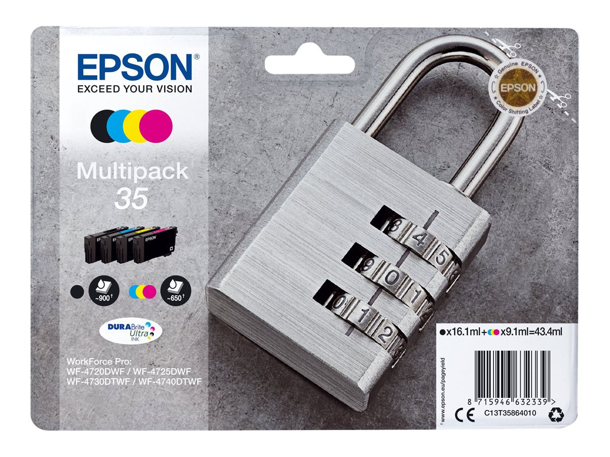 EPSON 2LB 35 Ink Multipack CMYK - Verpackung