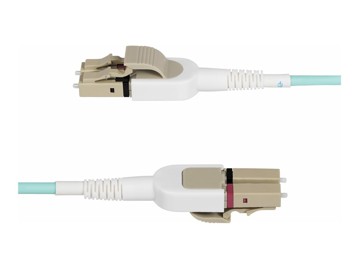 STARTECH.COM 5m LC zu LC UPC OM4 Polaritätswechsel Multimode Glasfaser Patchkabel 50/125um 100Gbps LSZH LWL Verlegekabel/Glasfaserka