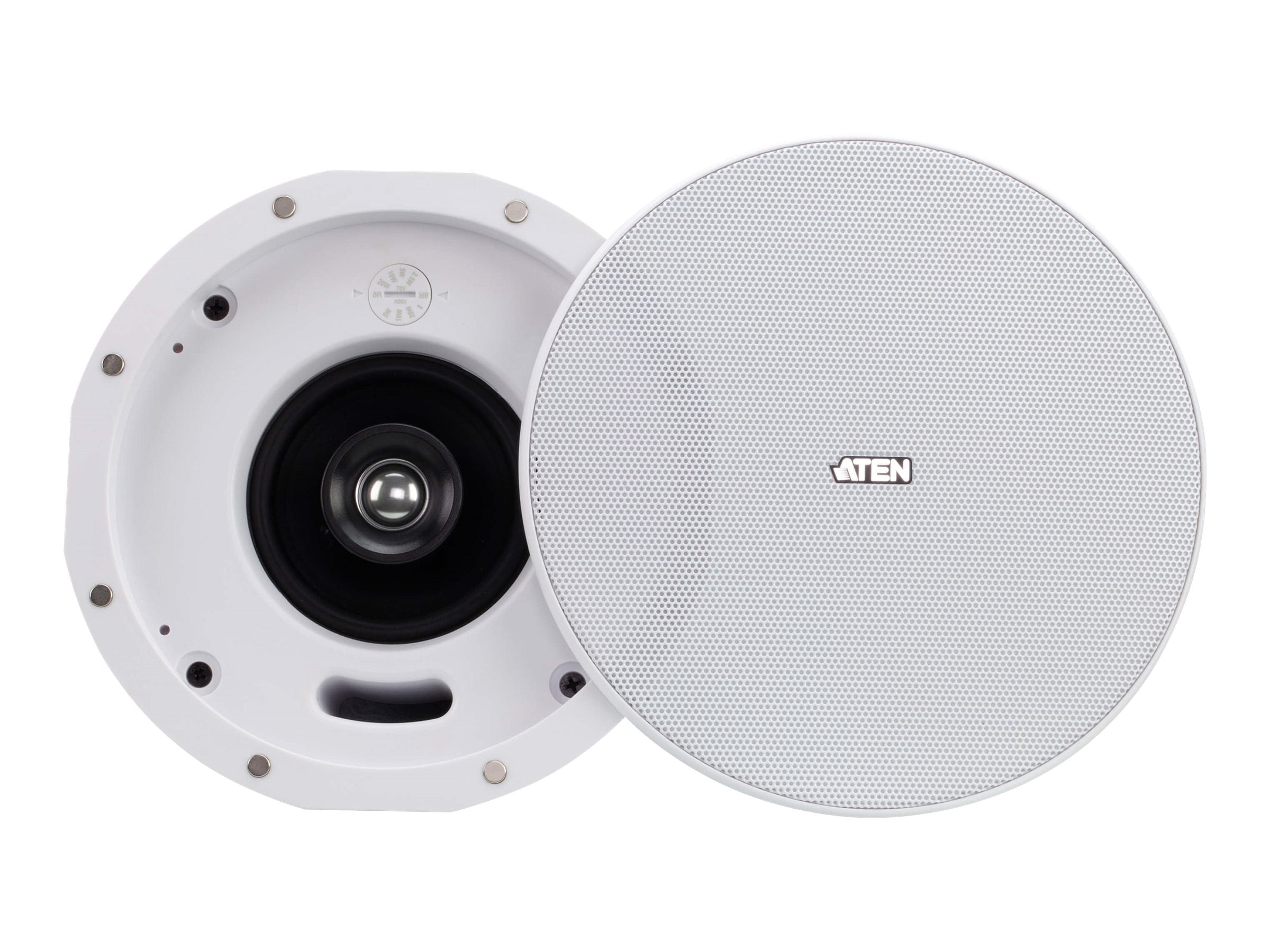 ATEN AS104 10,16cm 4Zoll Coax Deckenlautsprecher Vorderansicht