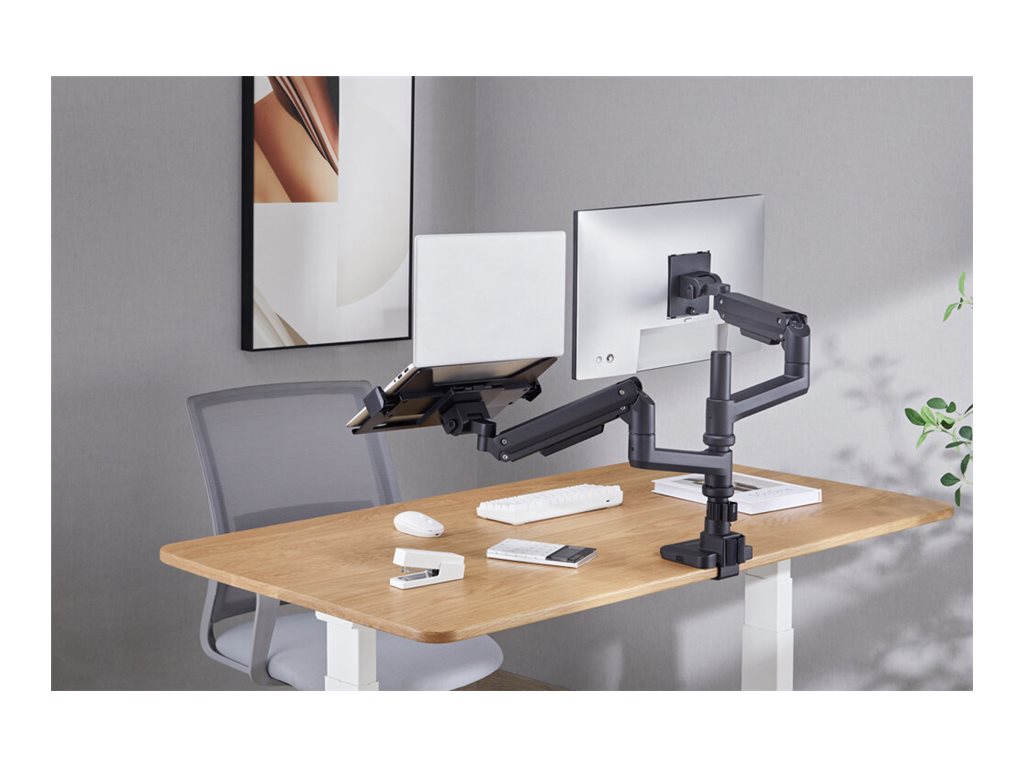 NEOMOUNTS Laptop Desk Holder Seitenansicht