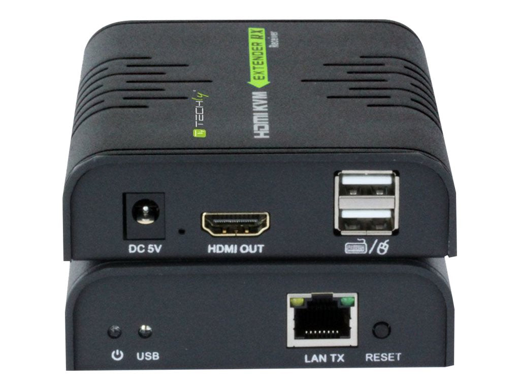 TECHLY HDMI/KVM Extender Anschlussansicht