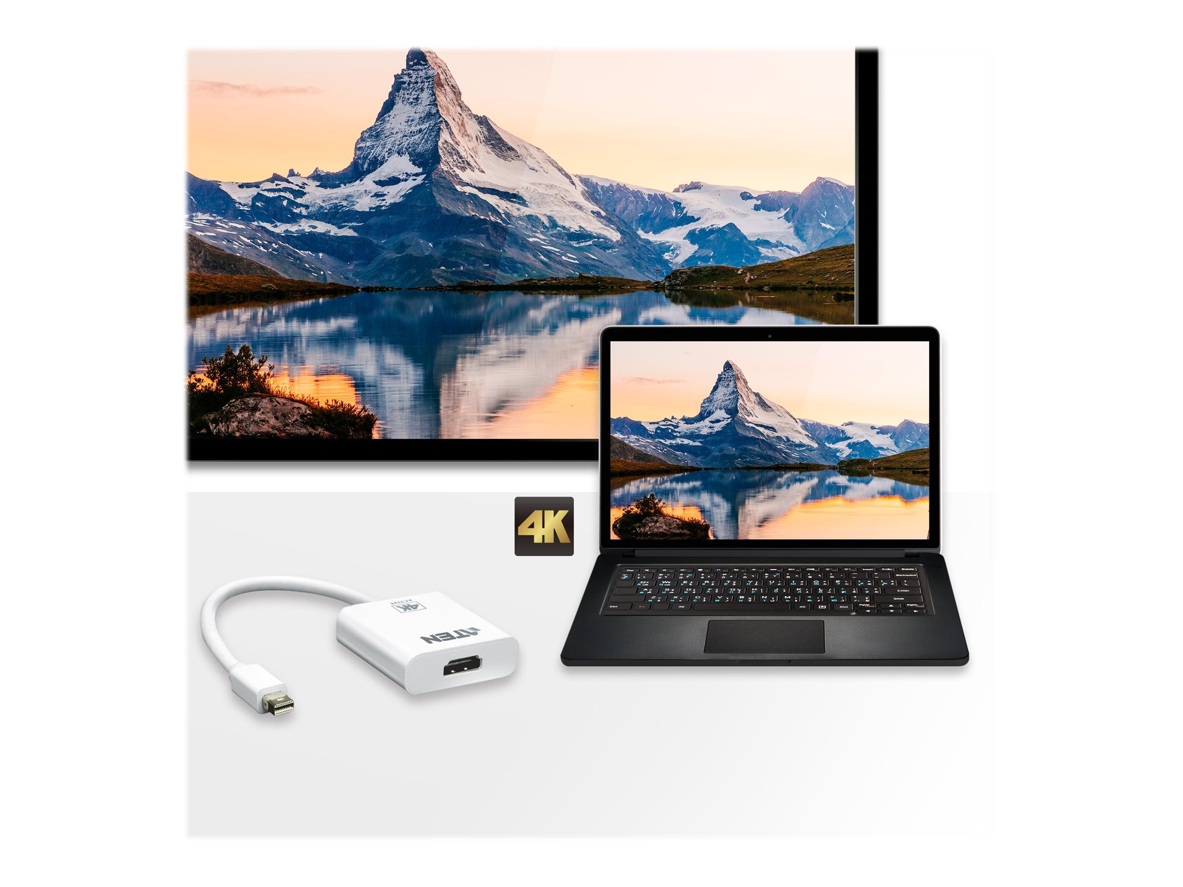 ATEN VC981mini DP to 4K HDMI Adapter Verpackung