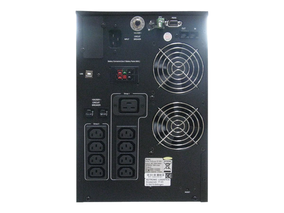 ROLINE ProSecure III 3000 - Online USV Verpackung
