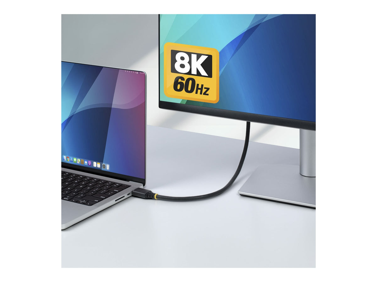 STARTECH.COM 4m Zertifiziertes Ultra High Speed HDMI Kabel 8K 60Hz und 4K 120Hz UHD HDMI 2.1 Kabel mit HDR10+ und eARC 48Gbps