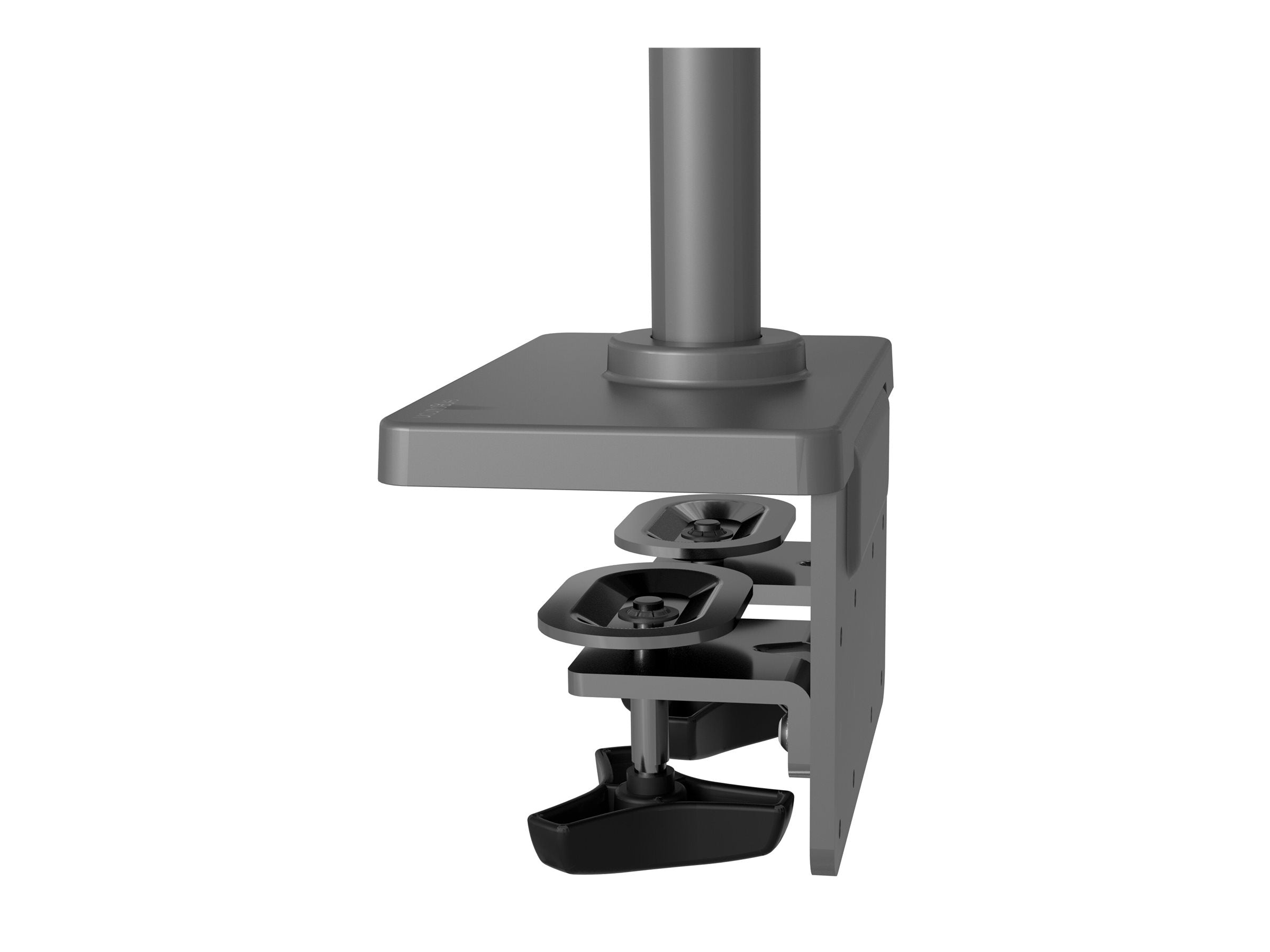 Vorderansicht des ERGOTRON LX PRO MULTI-ARM BASE darkgrey