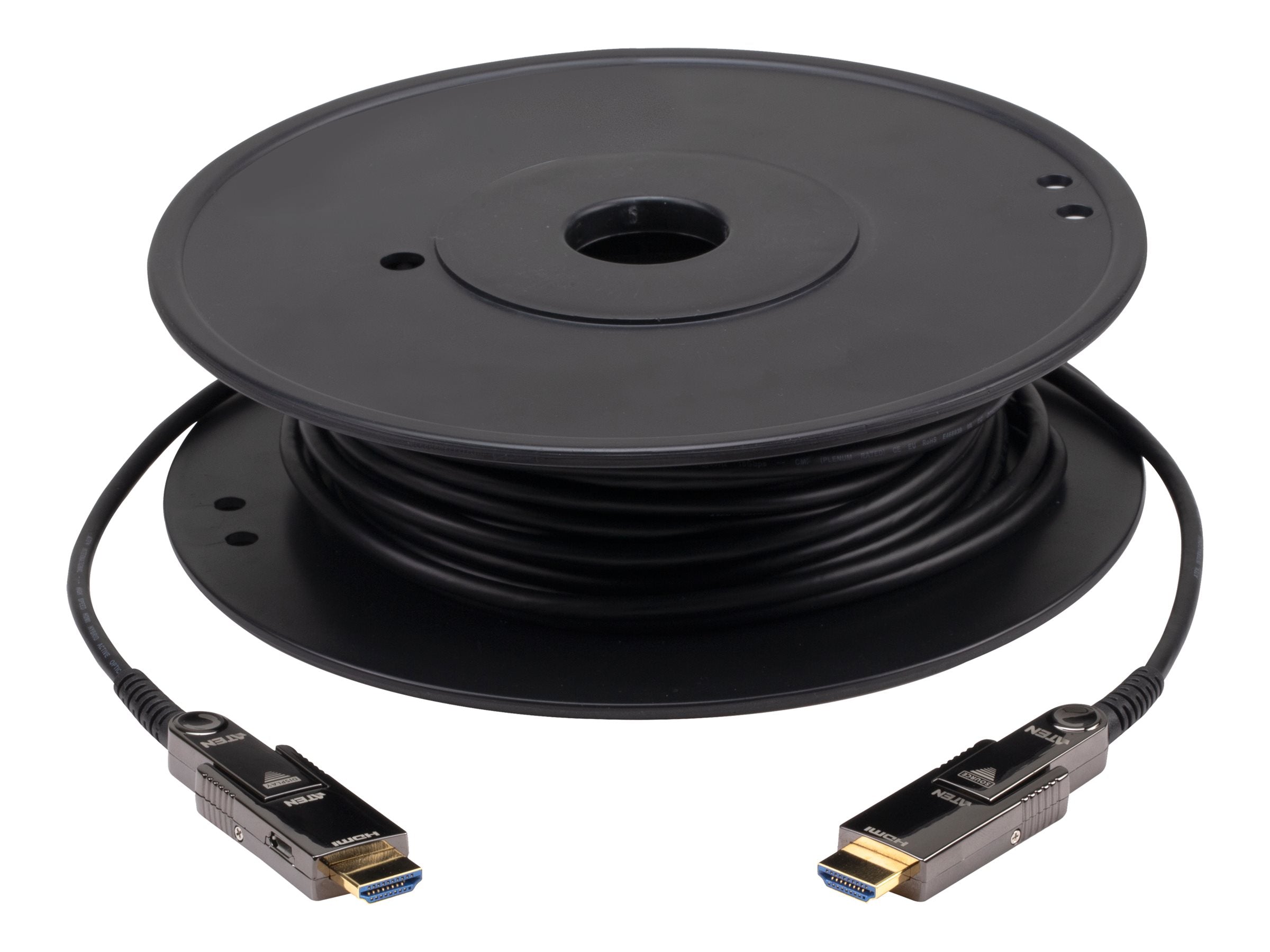 SECOMP ATEN VE7833A True 4K HDMI Aktives Optisches Kabel 30m - Vorderansicht