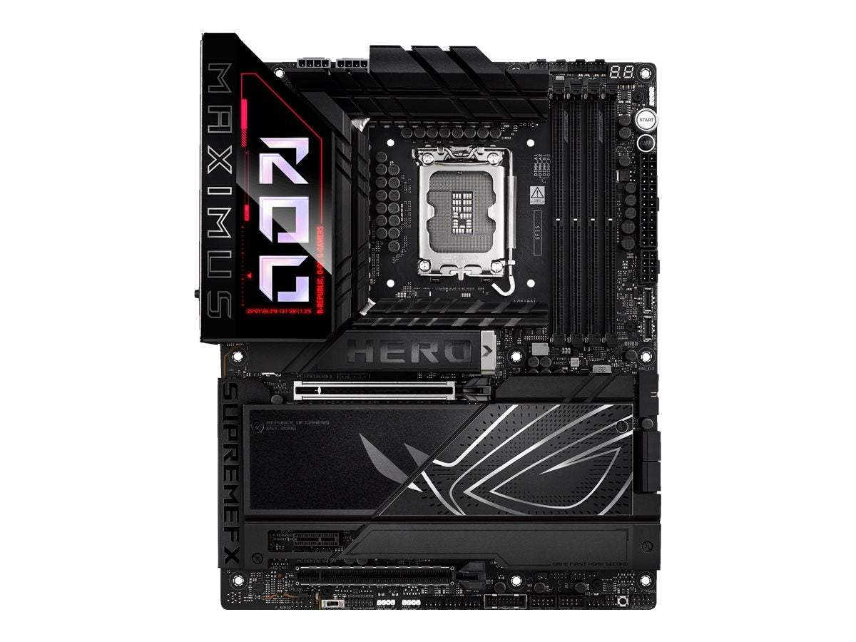 ASUS ROG MAXIMUS Z890 HERO LGA1851 DDR5 ATX MB Vorderansicht