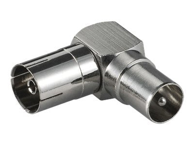 VALUE Koaxial Winkeladapter Vorderansicht