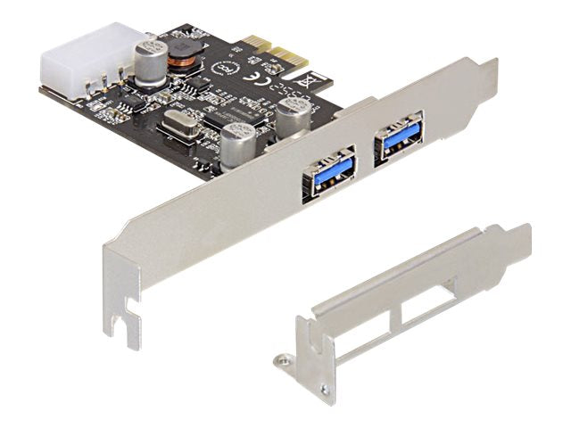 DELOCK PCIe USB 3.0 2 Port NEC Vorderansicht