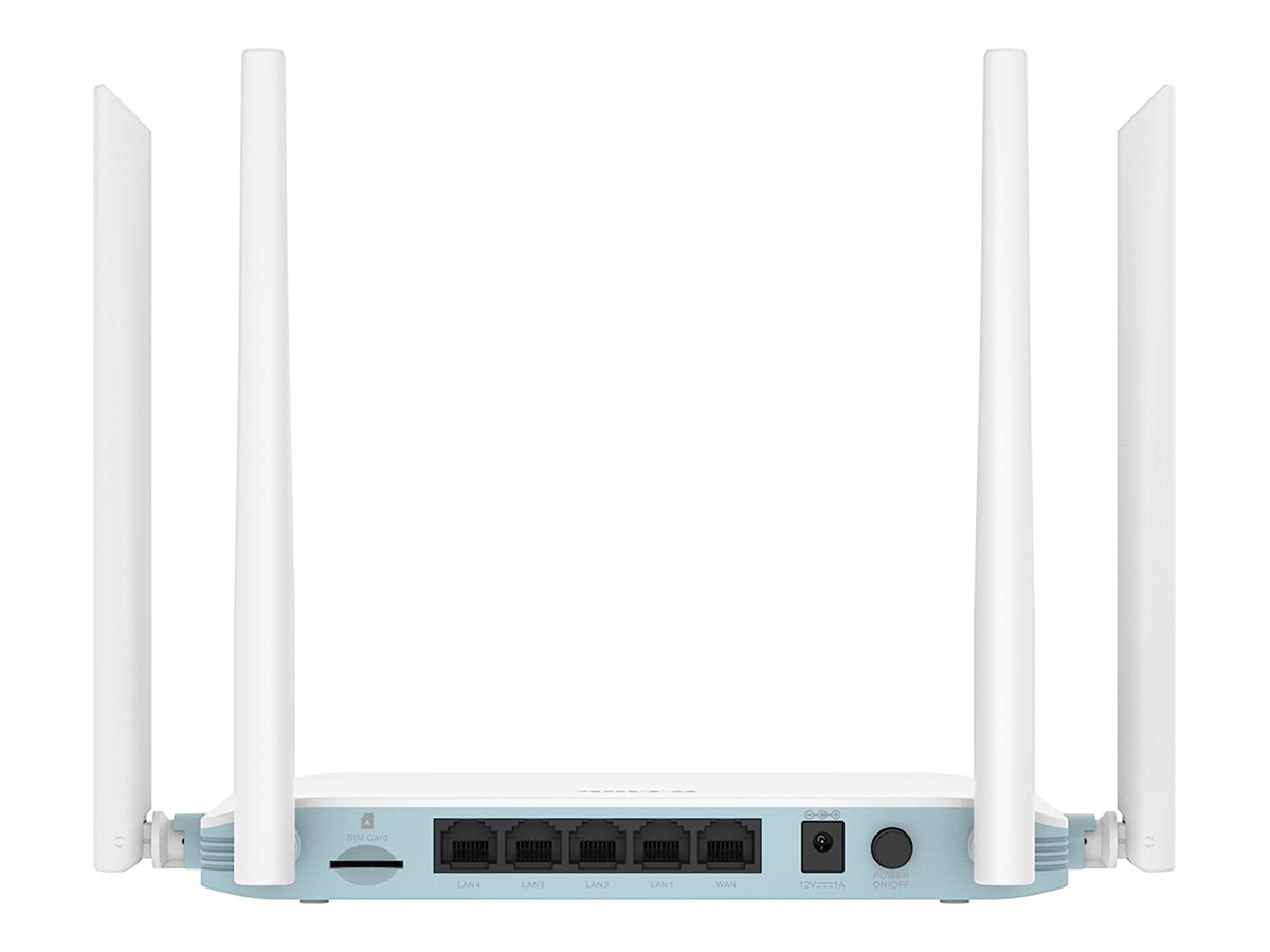 D-LINK G403 Eagle Pro AI N300 4G LTE Smart Router Rückansicht