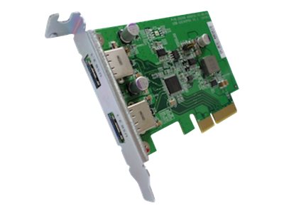 QNAP Dual-port USB 3.1 Type-A Gen 2 10Gbps PCIe card Verpackung