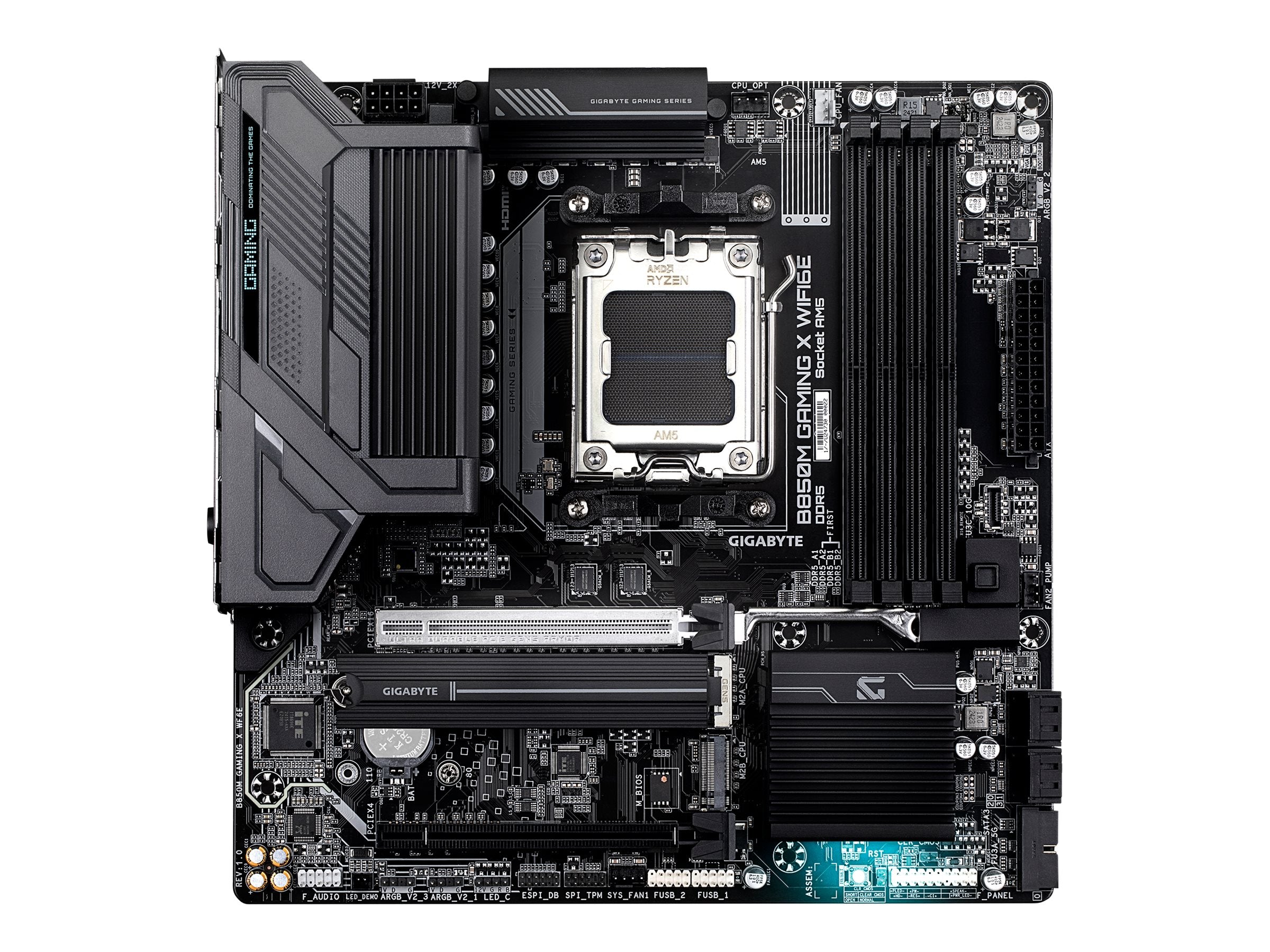 GIGABYTE B850M GAMING X WF6E Motherboard Vorderansicht