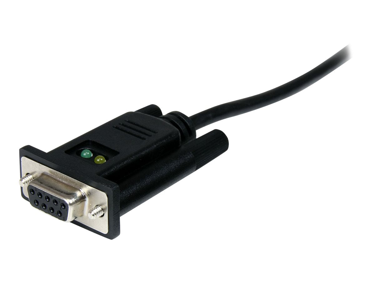 STARTECH.COM 1 Port USB to Null Modem RS232 DB9 Serial DCE Adapter Cable - Verpackung