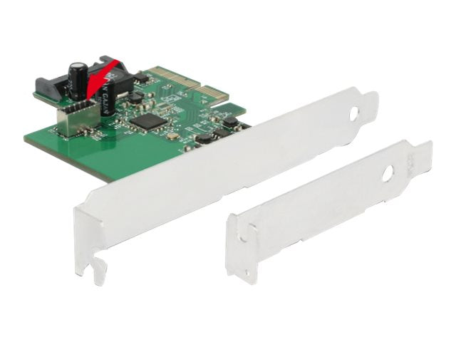 DELOCK PCI Express Karte Vorderansicht