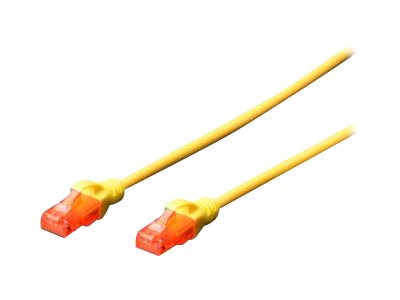 DIGITUS CAT 6 U-UTP Patchkabel Cu LSZH AWG 26/7 Länge 5m Farbe Gelb