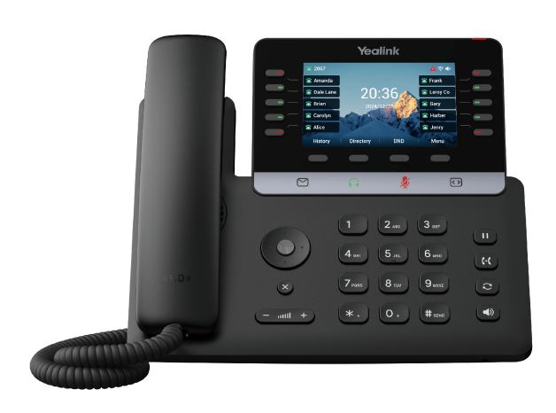 YEALINK SIP-T74U VoIP-Telefon mit Zubehör