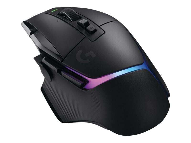 LOGITECH G502 X PLUS - BLACK/PREMIUM - EER2 Seitenansicht