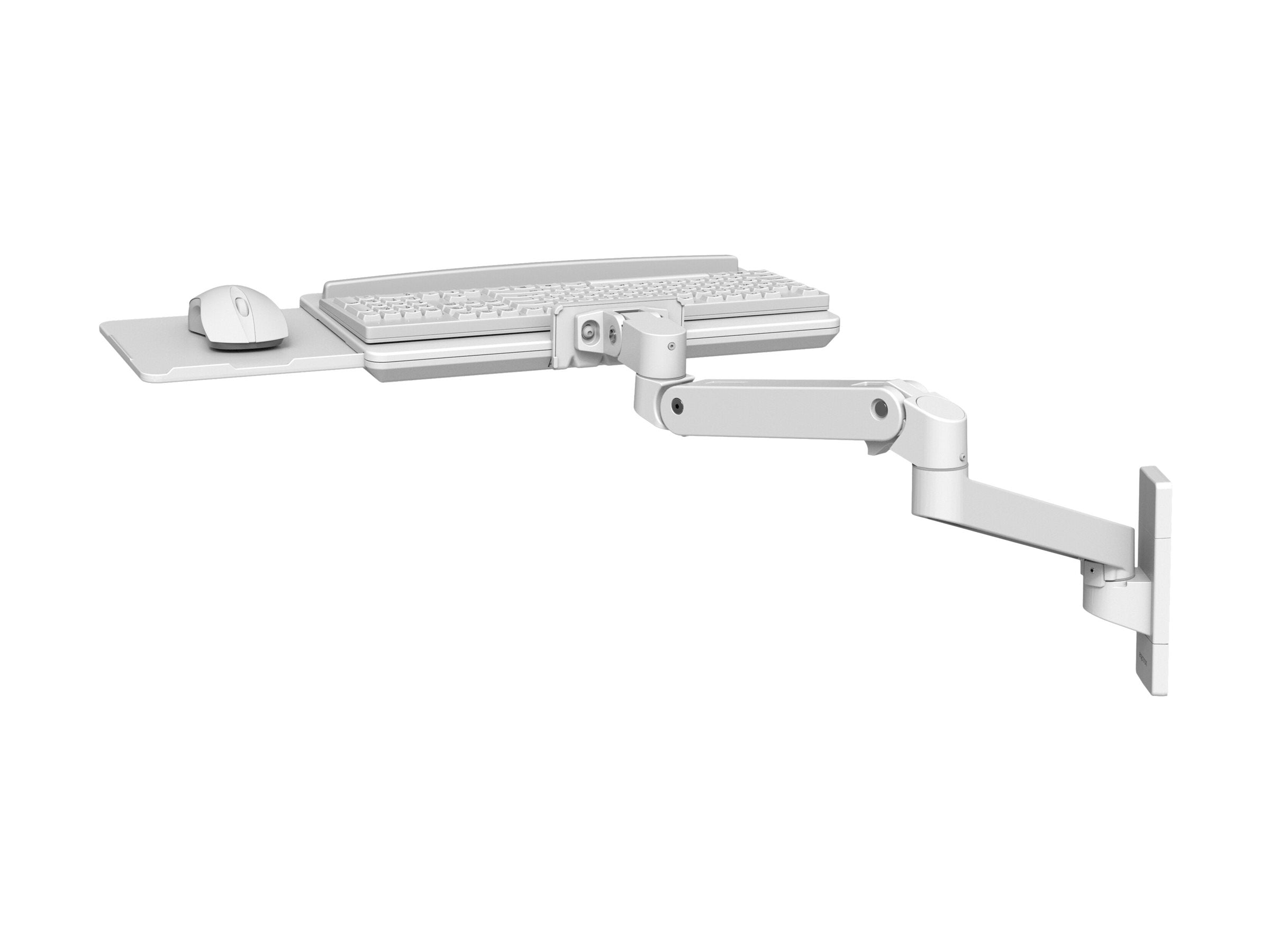 ERGOTRON LX Pro Tastaturarm für die Wand - Montagebeispiel