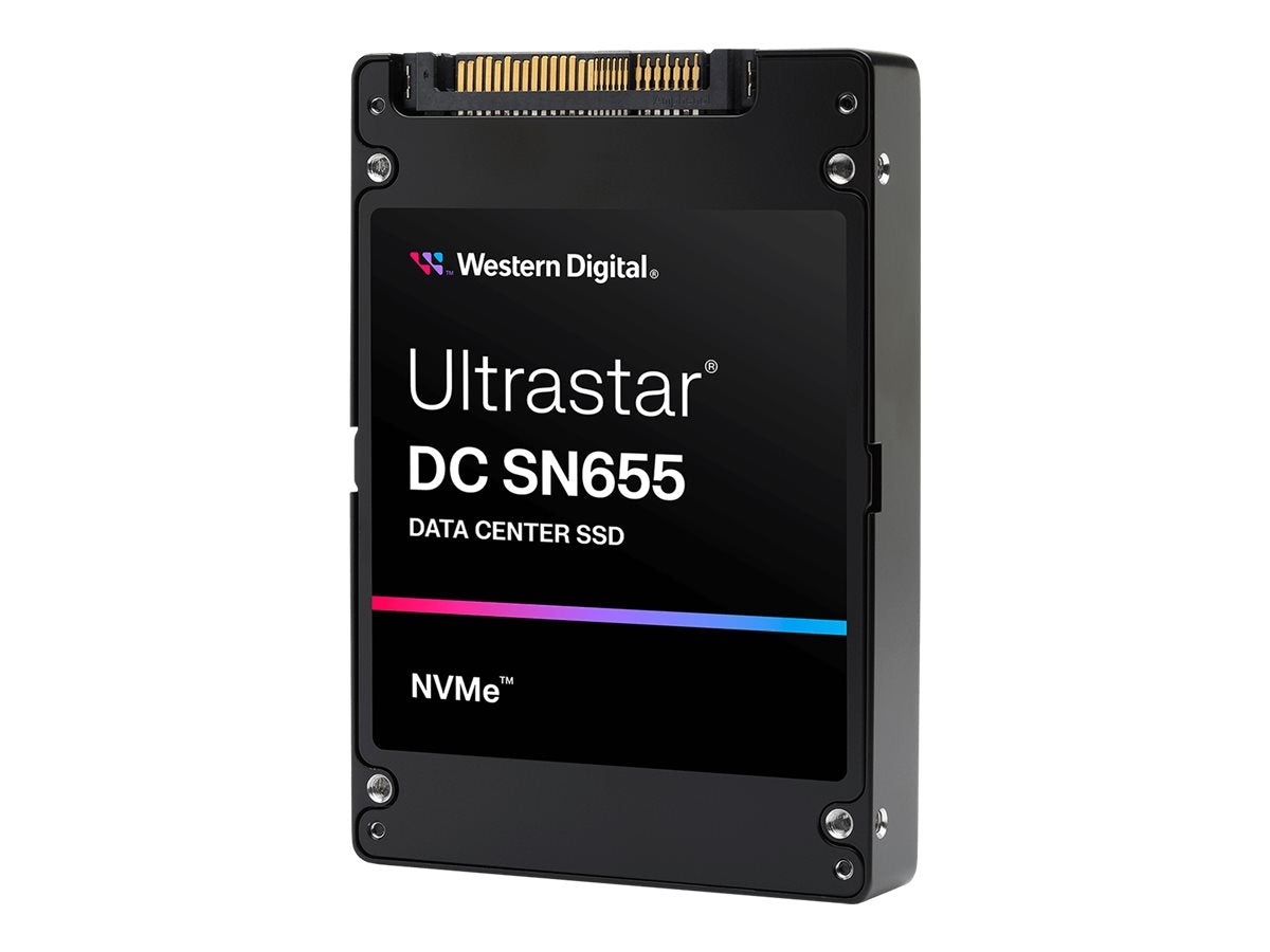 SANDISK Ultrastar DC SN655 NVMe SSD 61.44TB Vorderansicht