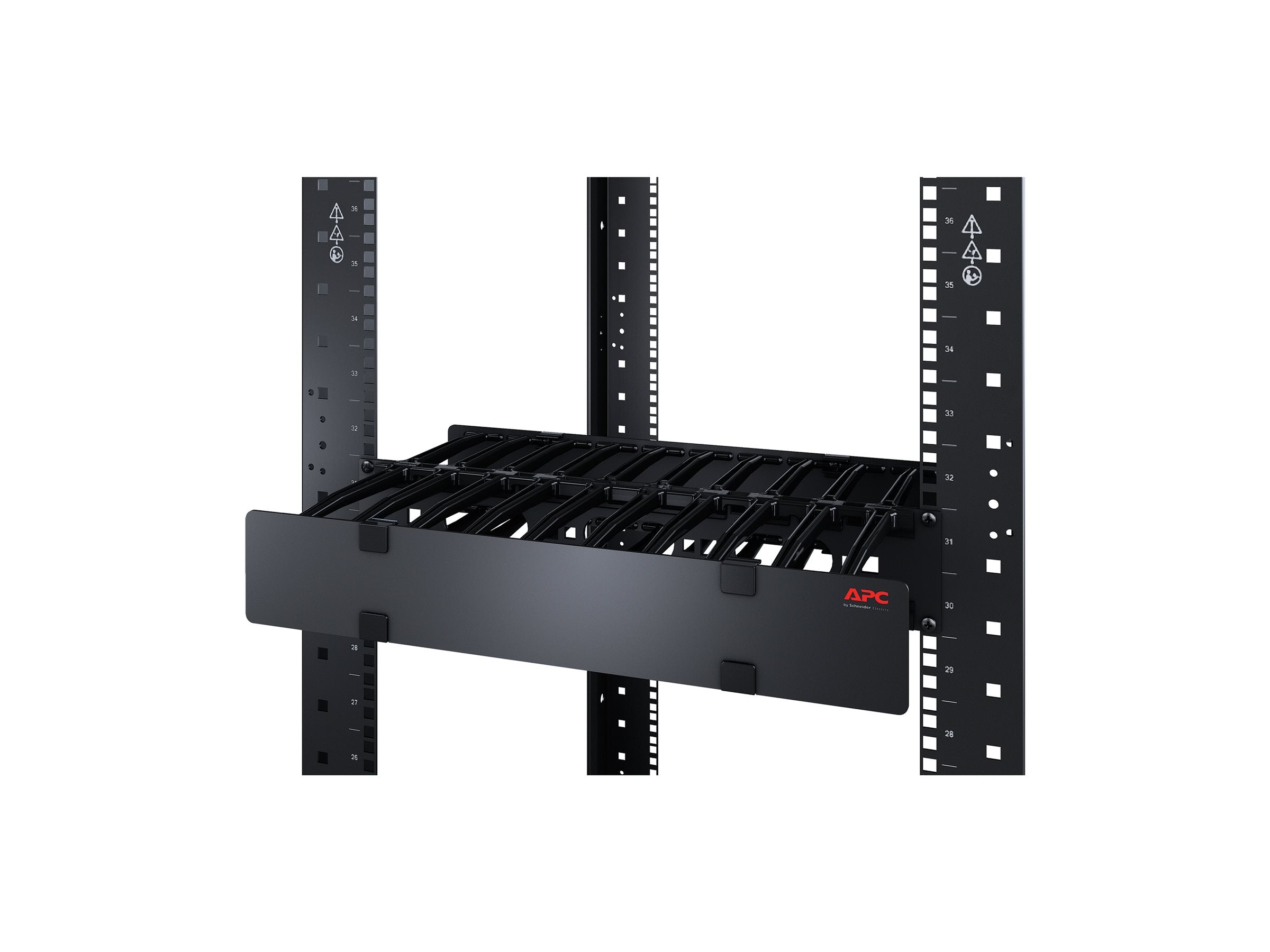 APC Horizontal Cable Manager Vorderansicht