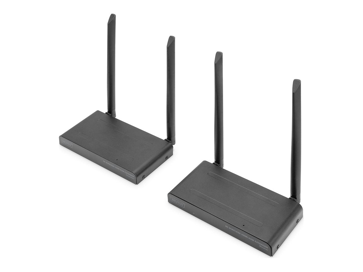 DIGITUS 4K Wireless HDMI Extender/Splitter Set 1x4 200m - Vorderansicht