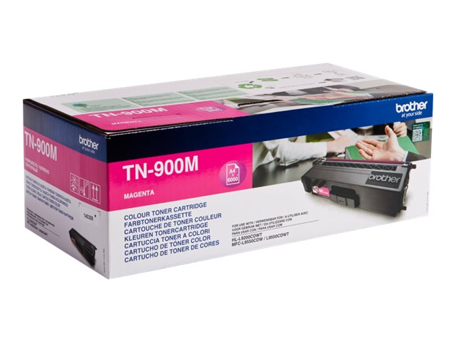 BROTHER TN-900M Toner magenta im Einsatz